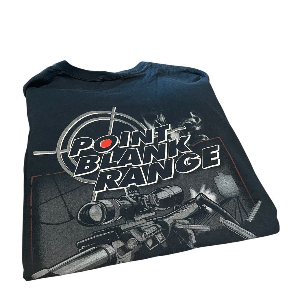 Point blank tangent Black Graphic T-Shirt excellent condition size XL